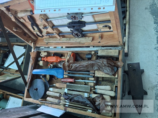 Zestaw ślusarsko-kowalski nr XI-14 - pakiet zawierający 6 kpl. (z częściowym wyposażeniem) 